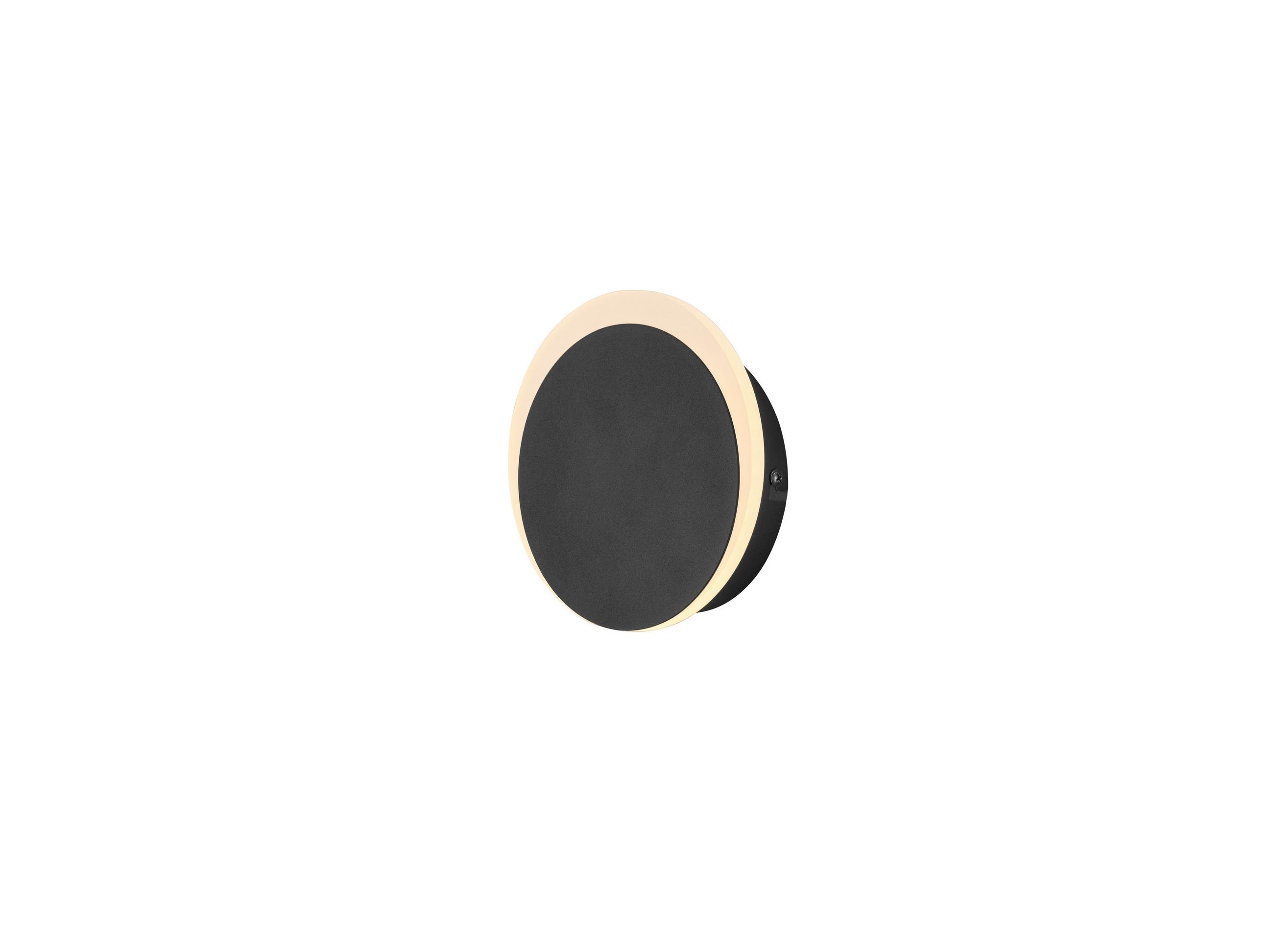 LED-WANDLEUCHTE 15 cm  - Schwarz, Basics, Metall (15cm) - Hell