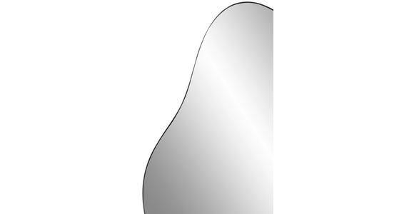 WANDSPIEGEL 72/156/2,5 cm in wellenförmig - Schwarz, Trend, Glas/Holzwerkstoff (72/156/2,5cm) - Landscape
