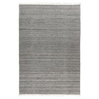 FLACHWEBETEPPICH 80/150 cm My Dakar Grau  - Grau, Basics, Textil (80/150cm) - Obsession