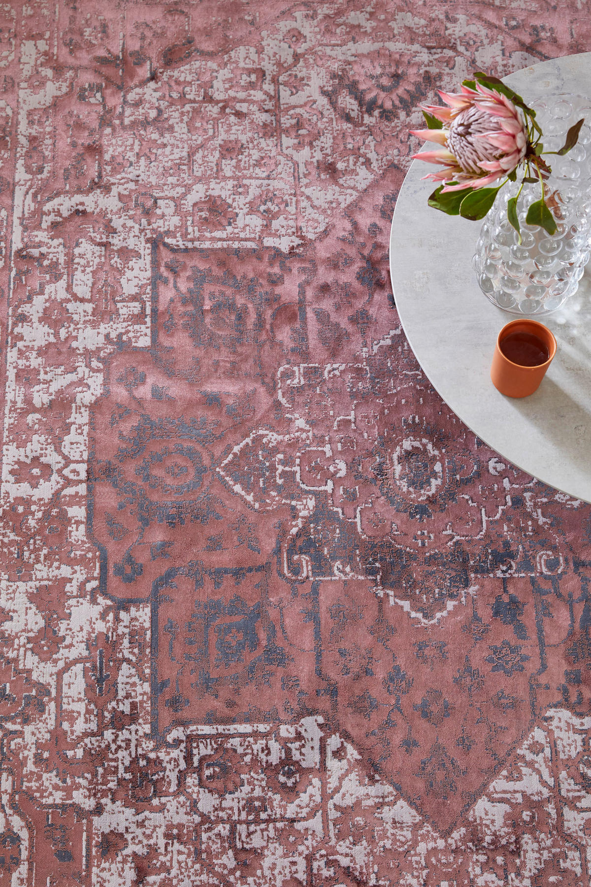 WEBTEPPICH 160/230 cm Velvet 6665/72 D.195 015 Altrosa  - Altrosa, Basics, Textil (160/230cm) - Schöner Wohnen