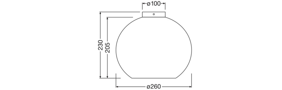 DECKENLEUCHTE 26/23 cm   - KONVENTIONELL (26/23cm) - Ledvance