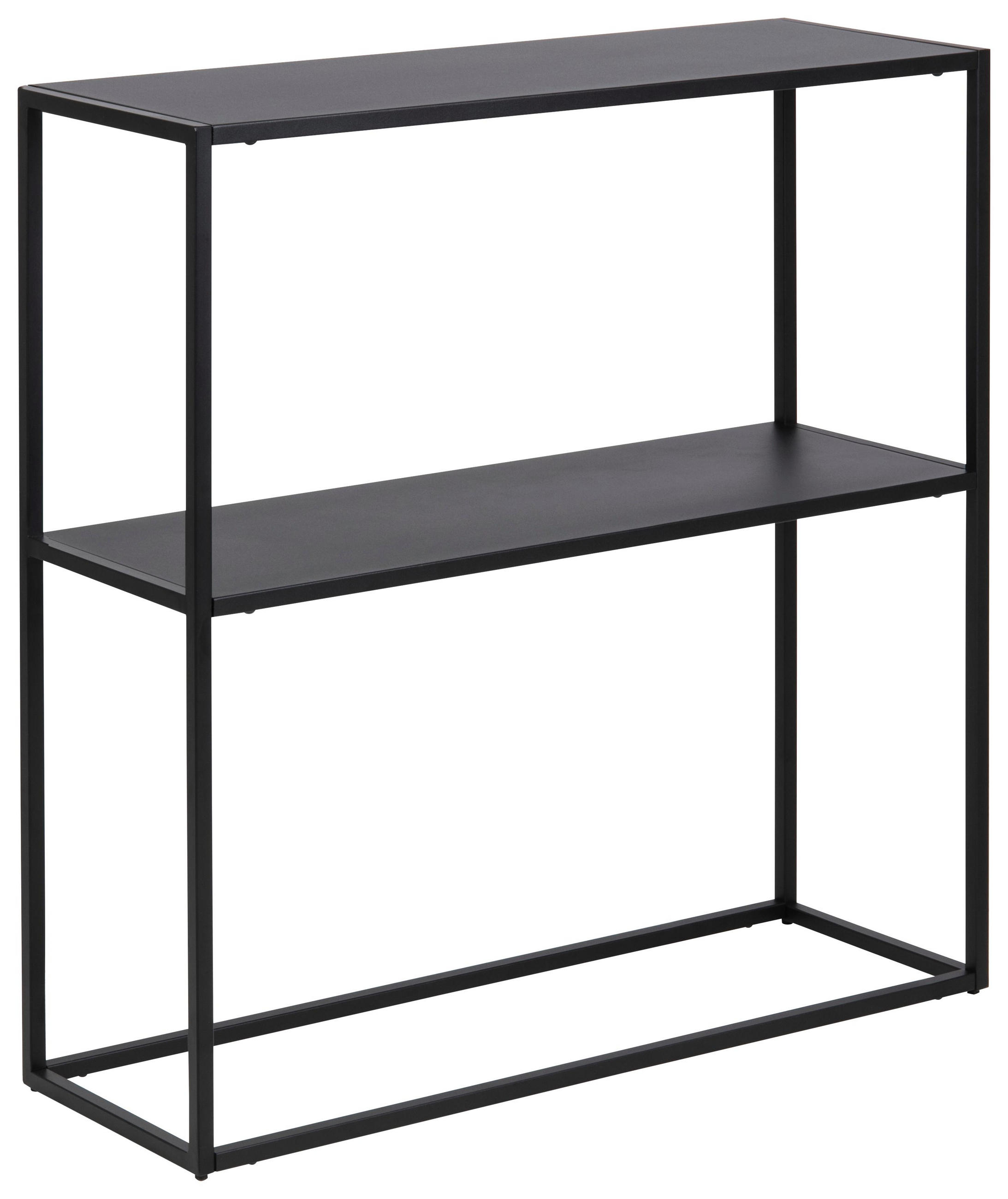 Regal 79,5/80,5/26 cm Schwarz