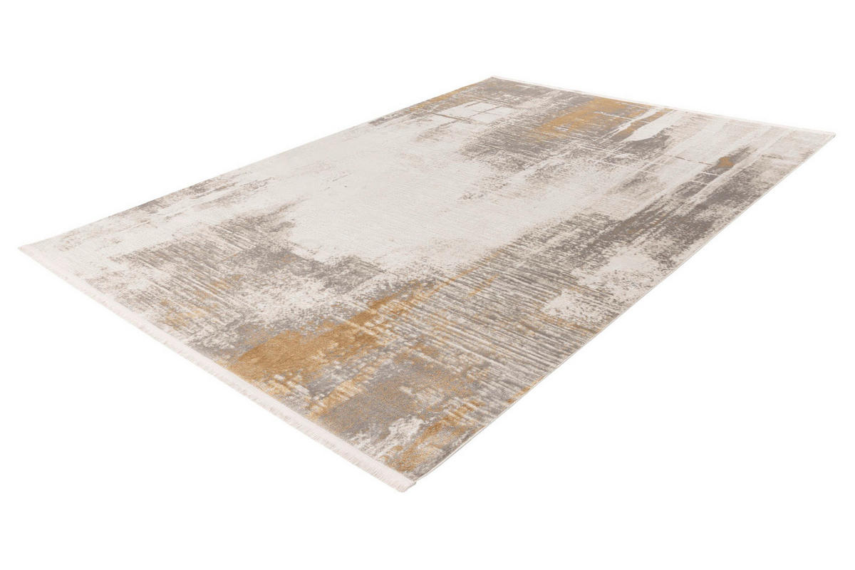 FLACHWEBETEPPICH 80/150 cm Modena Goldfarben  - Goldfarben, Design, Textil (80/150cm) - Batucci