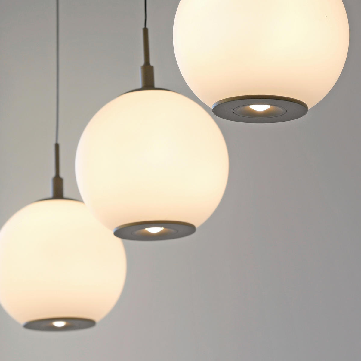 LED-HÄNGELEUCHTE Sandora 92/25/180 cm  - Sandfarben, Design, Glas/Kunststoff (92/25/180cm) - Paul Neuhaus