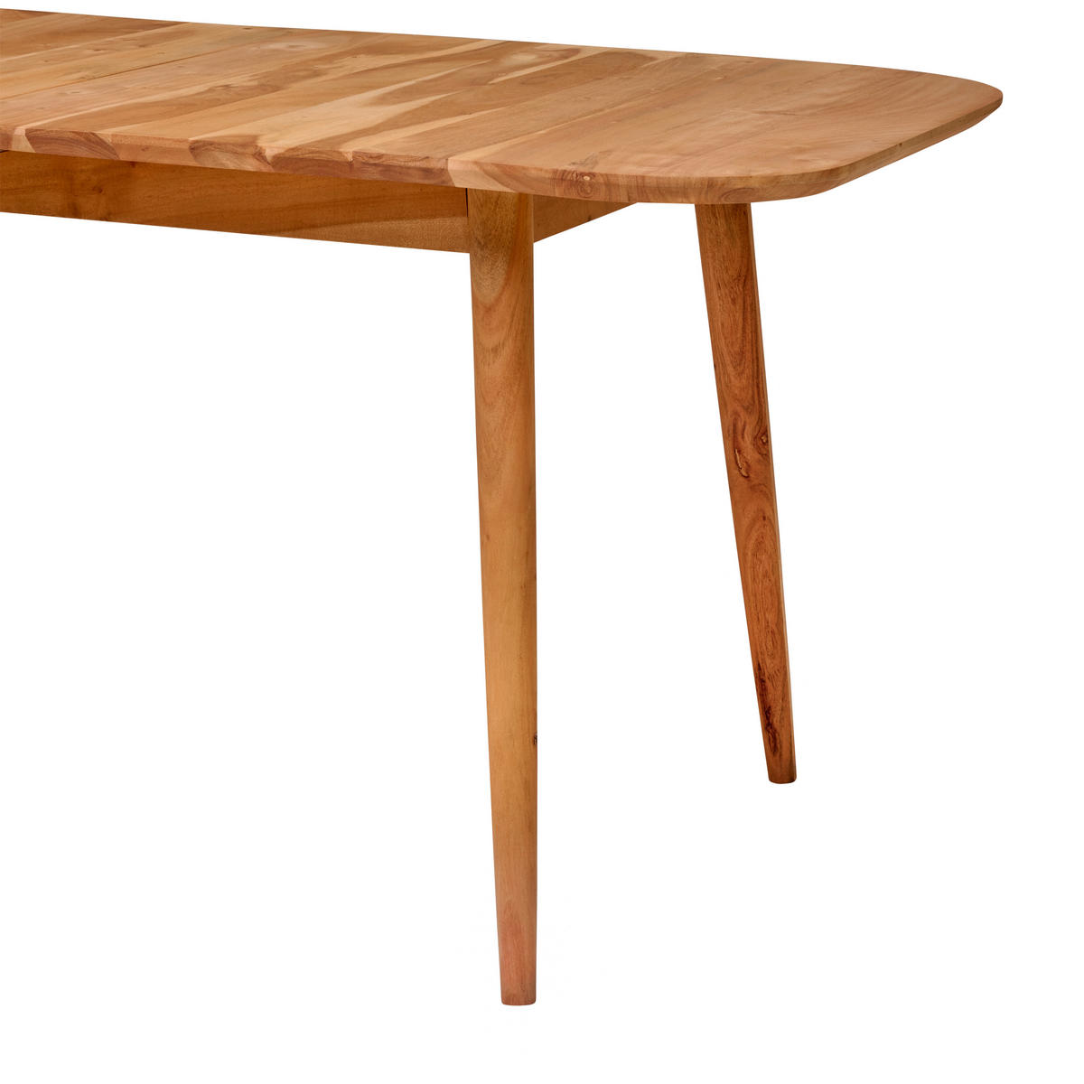 ESSTISCH 200/85/76 cm Echtholz  Holz ausziehbar rechteckig Akaziefarben  - Akaziefarben, MODERN, Holz (200/85/76cm) - Livetastic