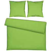 BETTWÄSCHE Renforcé 200/200 cm  - Limette, KONVENTIONELL, Textil (200/200cm) - Bio:Vio