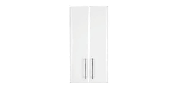 HÄNGESCHRANK 35/70/20 cm  - Chromfarben/Weiß Hochglanz, KONVENTIONELL, Holzwerkstoff (35/70/20cm) - Xora