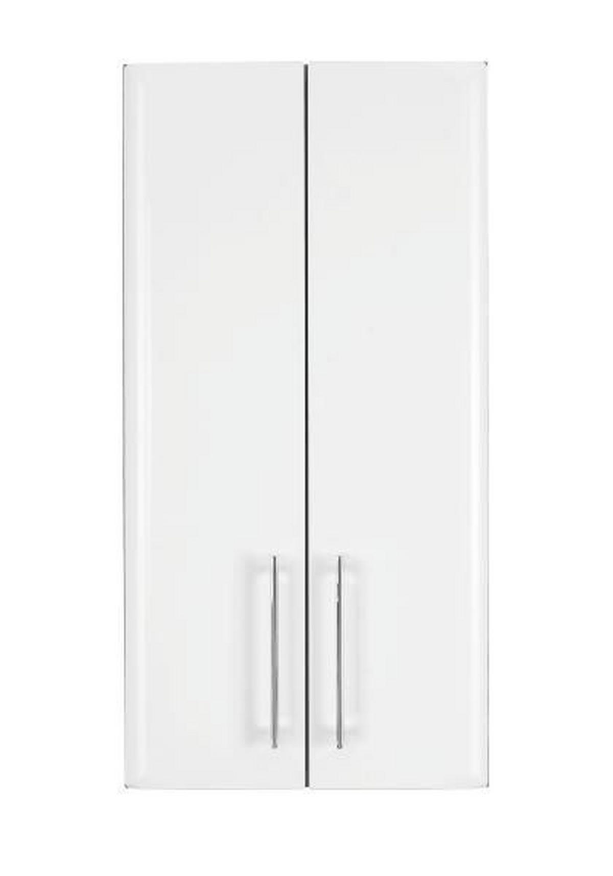 VISEČA OMARA 35/70/20 cm  - barve kroma/bela, Konvencionalno, leseni material (35/70/20cm) - Xora