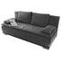 SCHLAFSOFA in Textil, Holzwerkstoff Dunkelgrau - Dunkelgrau/Silberfarben, MODERN, Holzwerkstoff/Kunststoff (208/93/105cm) - Carryhome SCHLAFSOFA in Textil, Holzwerkstoff Dunkelgrau - Dunkelgrau/Silberfarben, MODERN, Holzwerkstoff/Kunststoff (208/93/105cm) - Carryhome