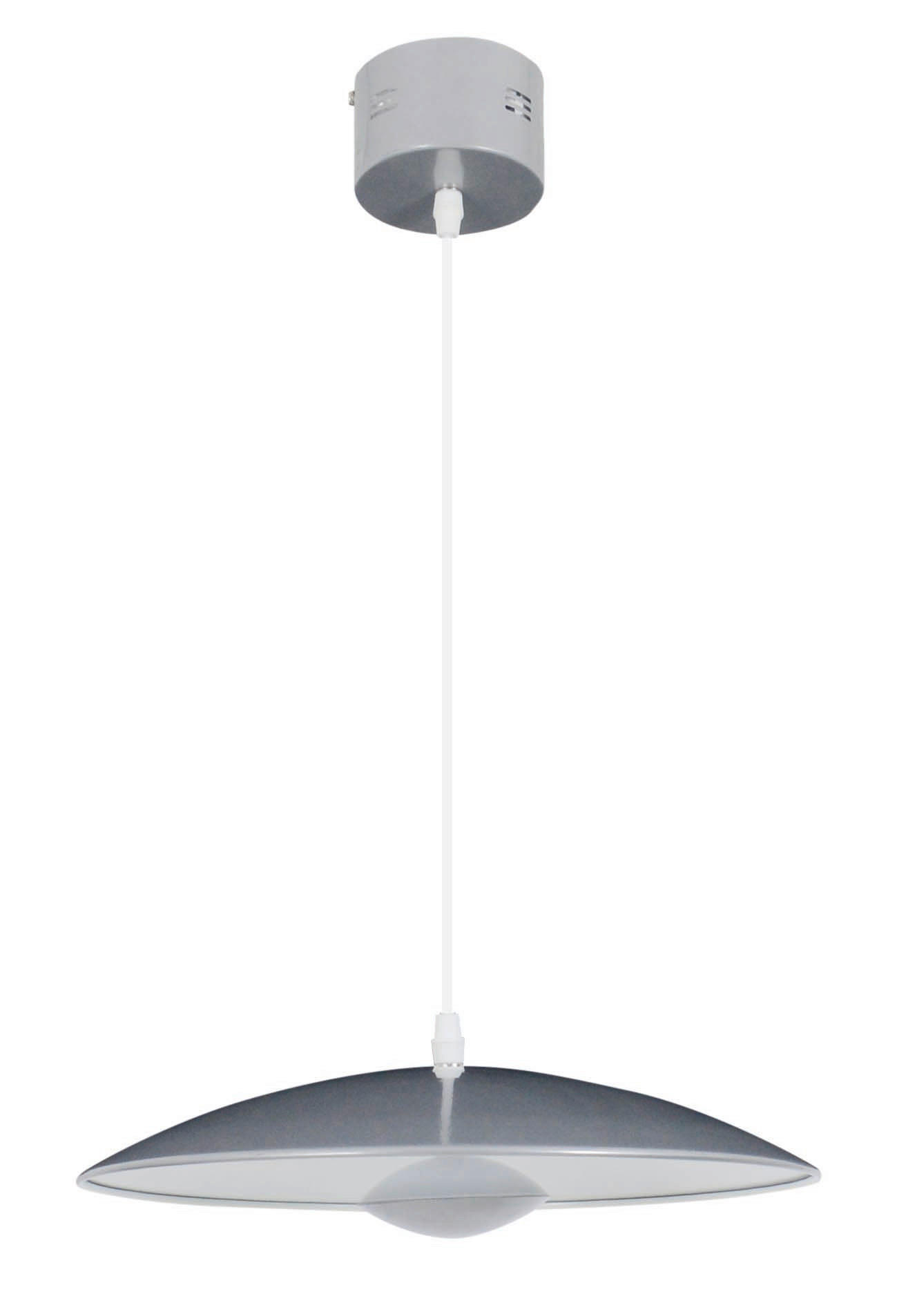 LED-HÄNGELEUCHTE 34/125 cm  - Silberfarben, Design, Metall (34/125cm) - Näve
