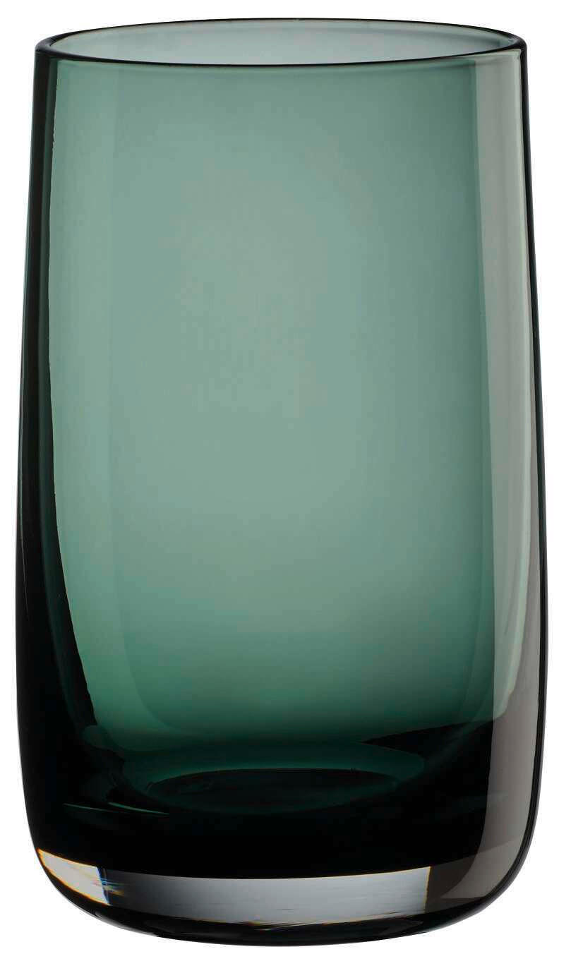 LONGDRINKGLAS Sarabi grün 400 ml  - Grün, Basics, Glas (8/13cm) - ASA