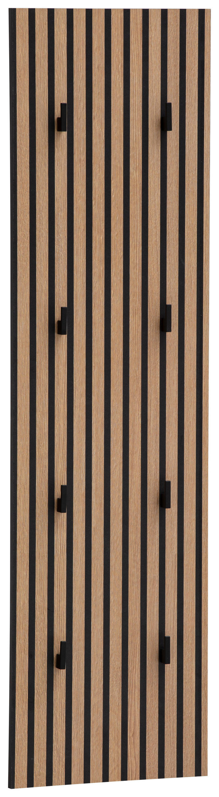 GARDEROBENPANEEL  in 30/110,6/2,6 cm  - Eichefarben, Design, Holzwerkstoff (30/110,6/2,6cm) - MID.YOU