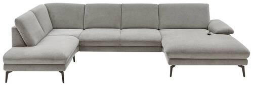 Dieter Knoll SEDACIA SÚPRAVA, textil, sivá