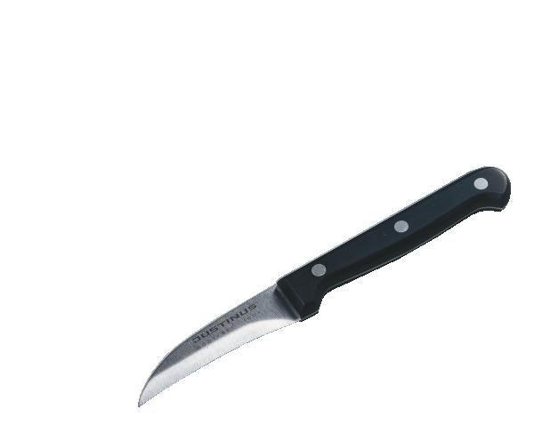 ÁLTALÁNOS KÉS 18 cm  - Nemesacél/Fekete, Konventionell, Műanyag/Fém (18cm) - Boxxx