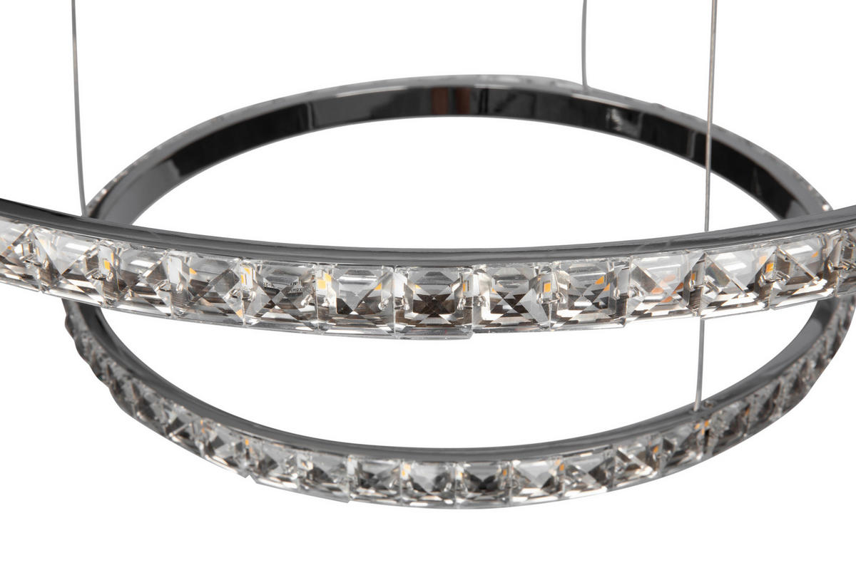 LED-HÄNGELEUCHTE 80/150 cm   - Weiß, Design, Kunststoff (80/150cm)