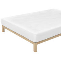 MATRATZENAUFLAGE 70/140 cm    - Weiß, Basics, Textil (70/140cm) - Schlafgut
