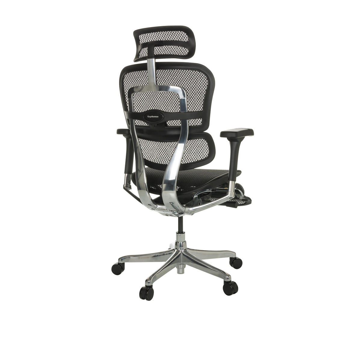 SNURRSTOL  i nät svart  - svart/grå, Basics, metall/textil (68/118-141/64cm) - MID.YOU