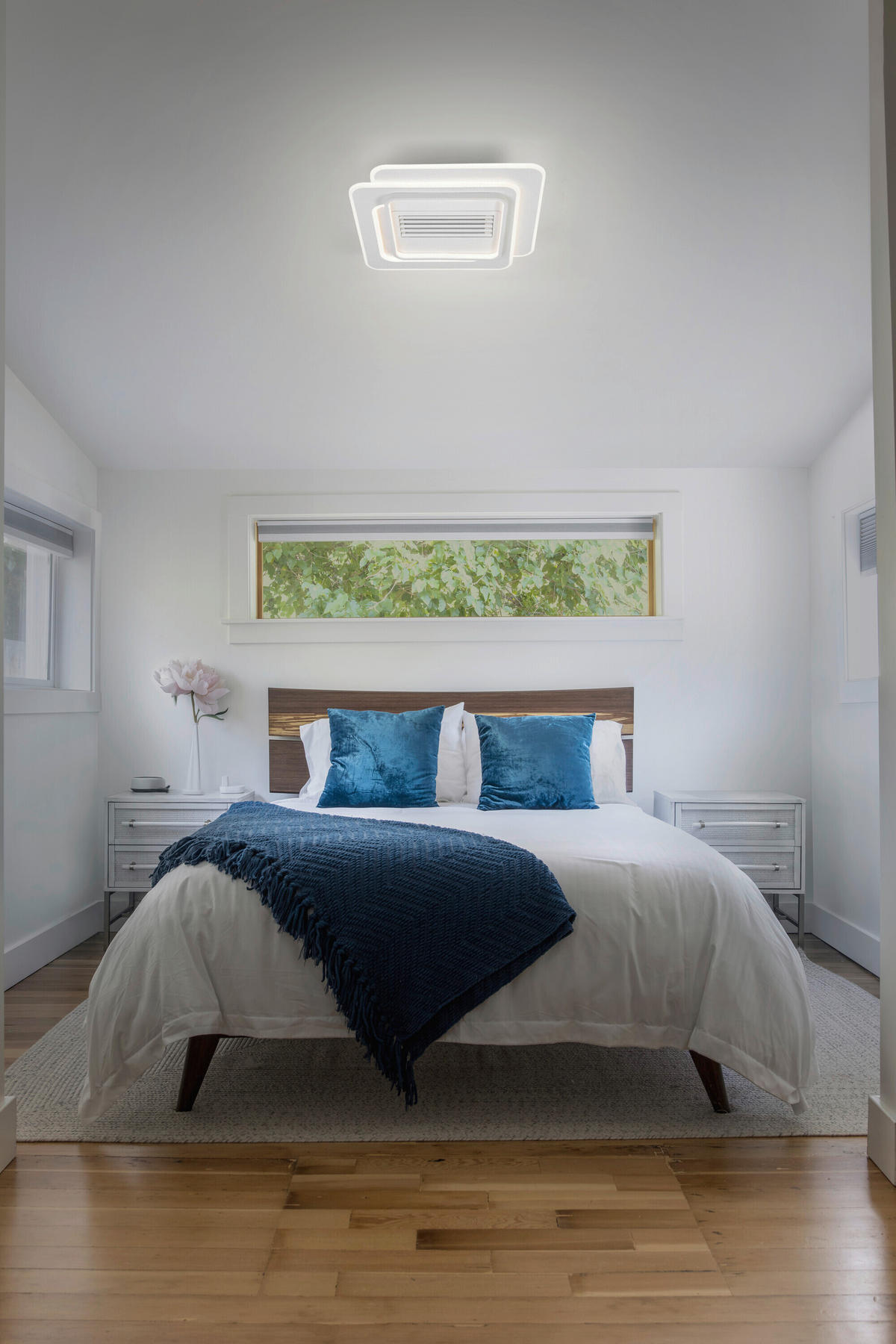 LED-DECKENLEUCHTE 55,3/55,3/15,7 cm   - Weiß, Design, Kunststoff/Metall (55,3/55,3/15,7cm) - Osram