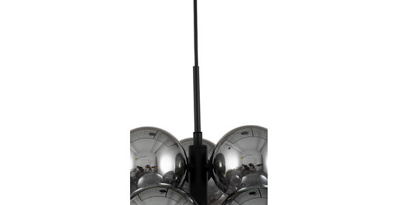 HÄNGELEUCHTE 40/153 cm  - Schwarz, Trend, Glas/Metall (40/153cm) - Novel