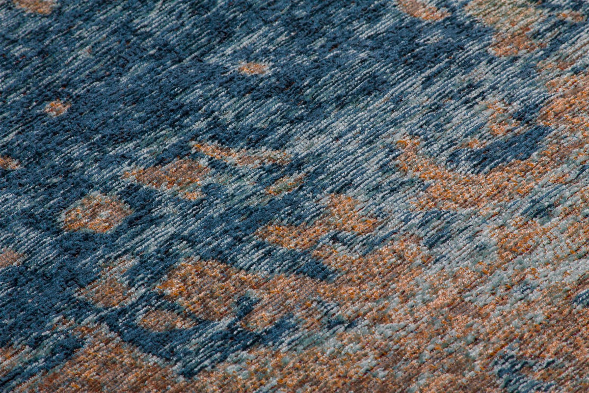 FLACHWEBETEPPICH 115/170 cm Blaze 100 Multi / Blau Blau, Multicolor  - Blau/Multicolor, KONVENTIONELL, Textil (115/170cm)