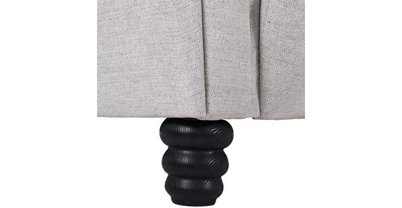 BIGSOFA Flachgewebe Anthrazit, Beige - Anthrazit/Beige, KONVENTIONELL, Holz/Textil (290/78/115cm) - Carryhome