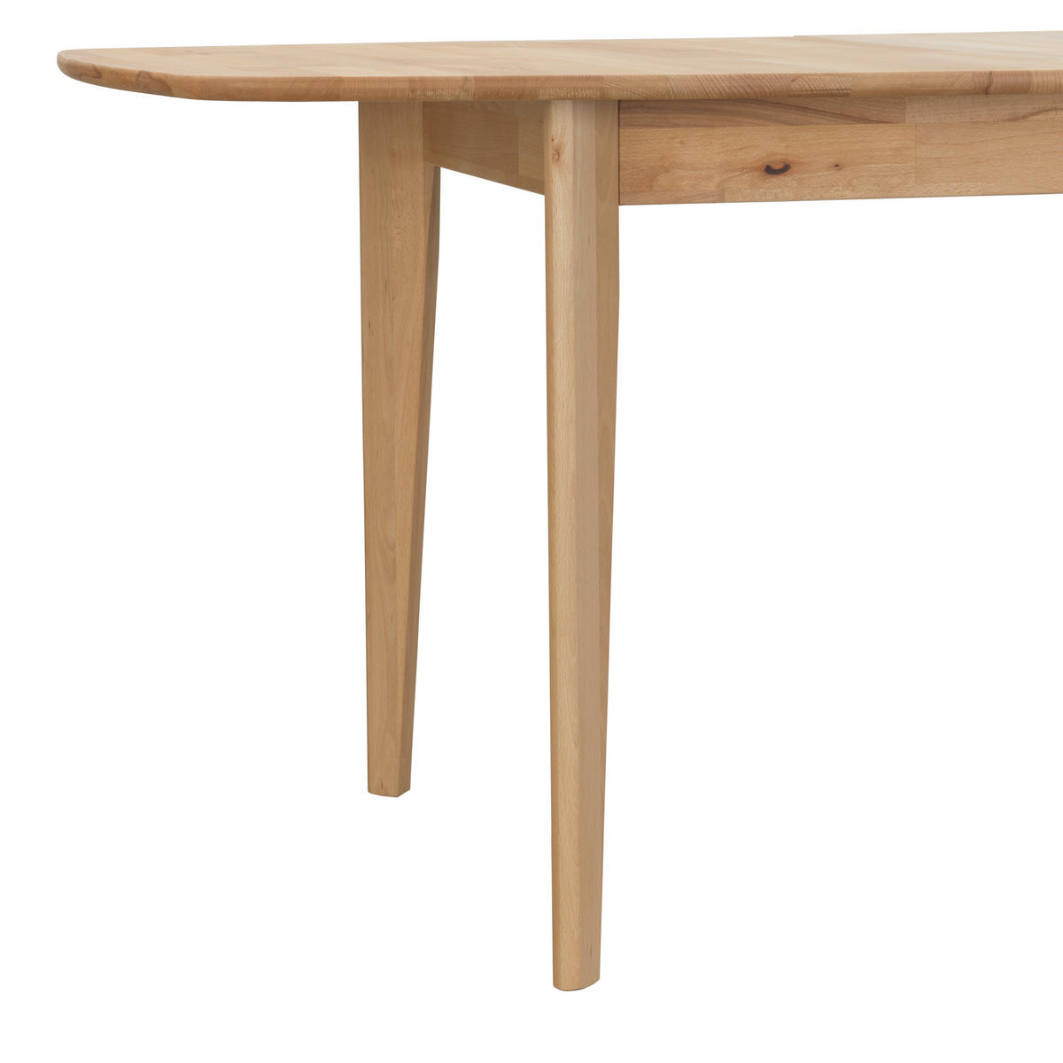 ESSTISCH in Holz 140-190/90/75 cm  - Kernbuche, Natur, Holz (140-190/90/75cm) - Livetastic