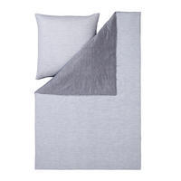 BETTWÄSCHE Atelier Interlock-Jersey 135/200 cm  - Grau, Design, Textil (135/200cm) - Estella