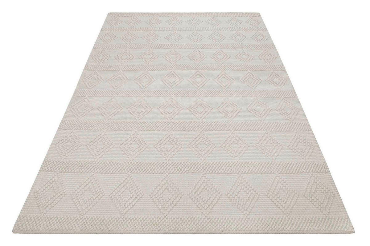 HANDWEBTEPPICH 160/230 cm Emmy Creme  - Creme, KONVENTIONELL, Textil (160/230cm) - Esprit