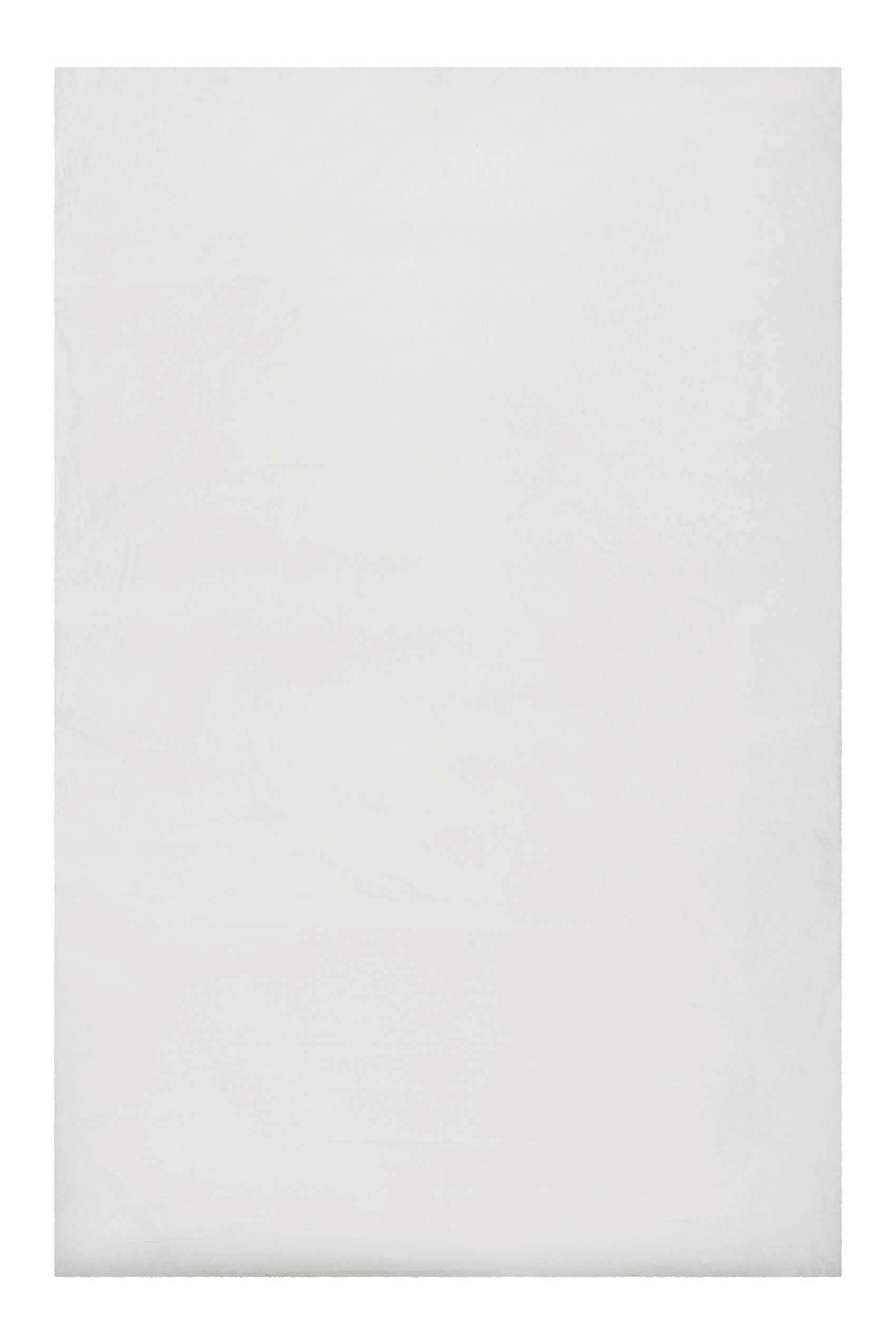 Wecon Home Basic Hochflorteppich Anna Weiß 160x230 cm