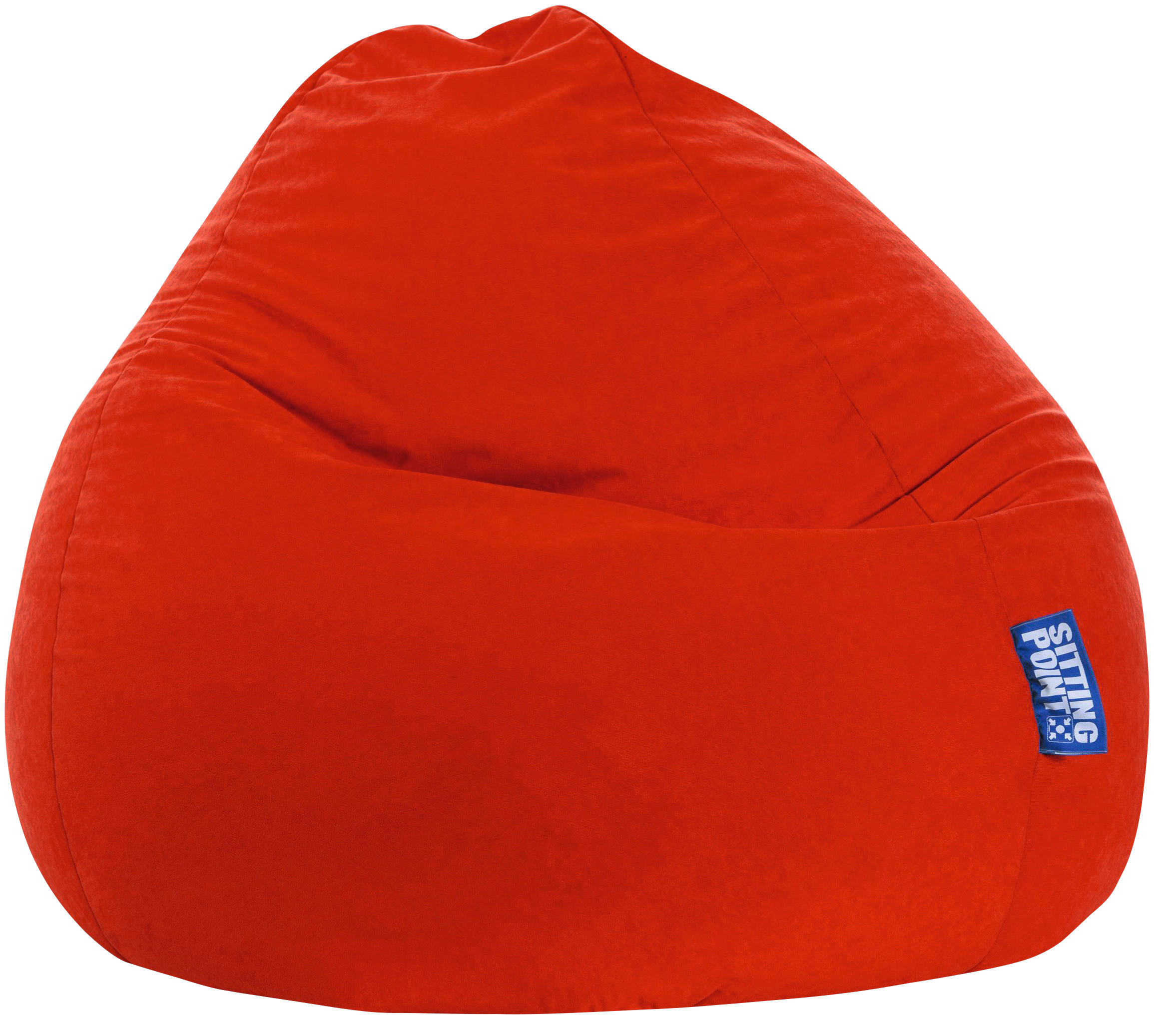 SITZSACK 300 l  - Rot, Design, Textil (80/130/80cm)