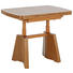 COUCHTISCH Eiche furniert Eichefarben - Eichefarben, KONVENTIONELL, Metall (90(130,5)/65/56-75cm) - Venda