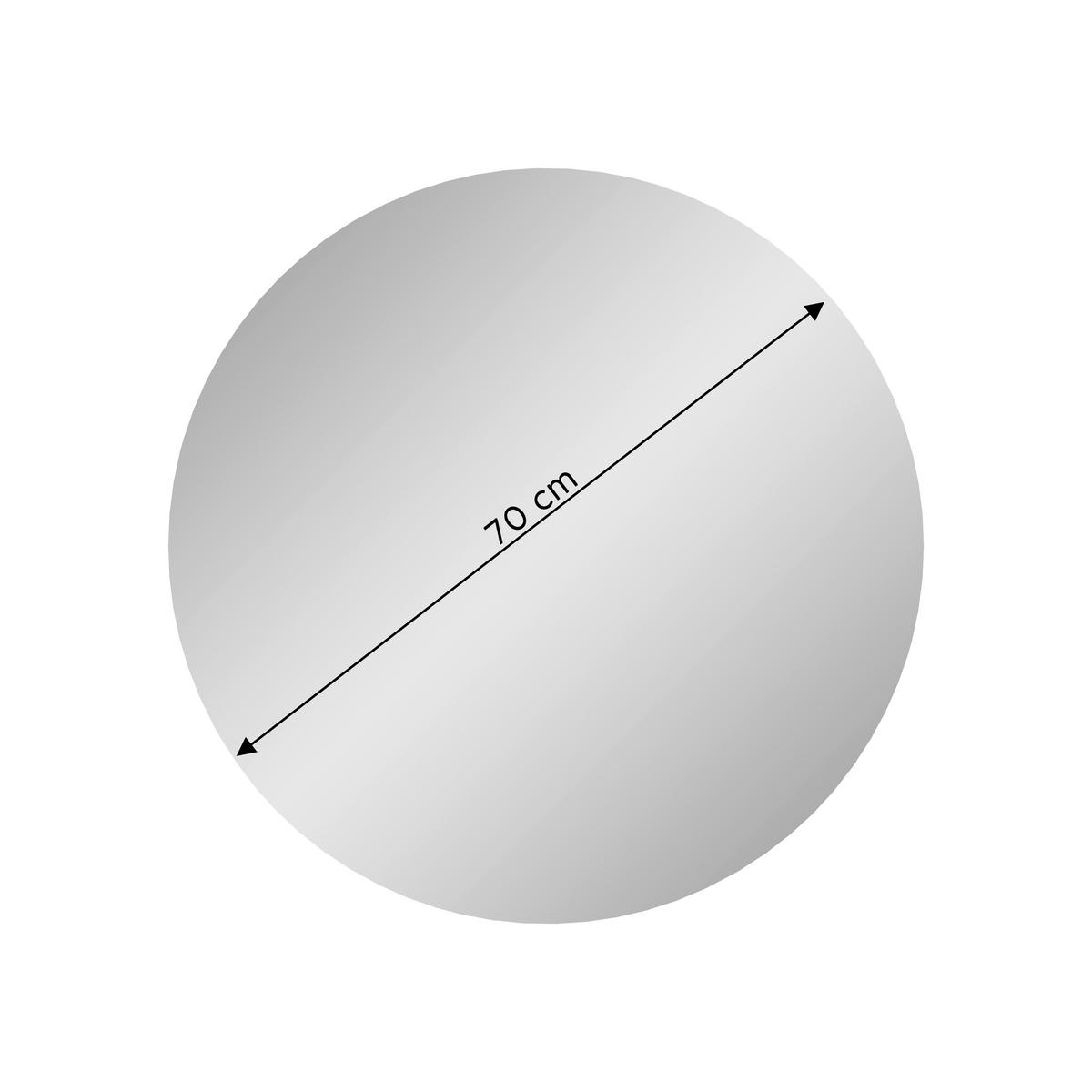 WANDSPIEGEL 70/70/7 cm  - Klar, Design, Glas (70/70/7cm) - Xora