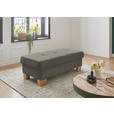 ECKSOFA in Flachgewebe Braun, Grün  - Wildeiche/Braun, Natur, Holz/Textil (243/301cm) - Voleo