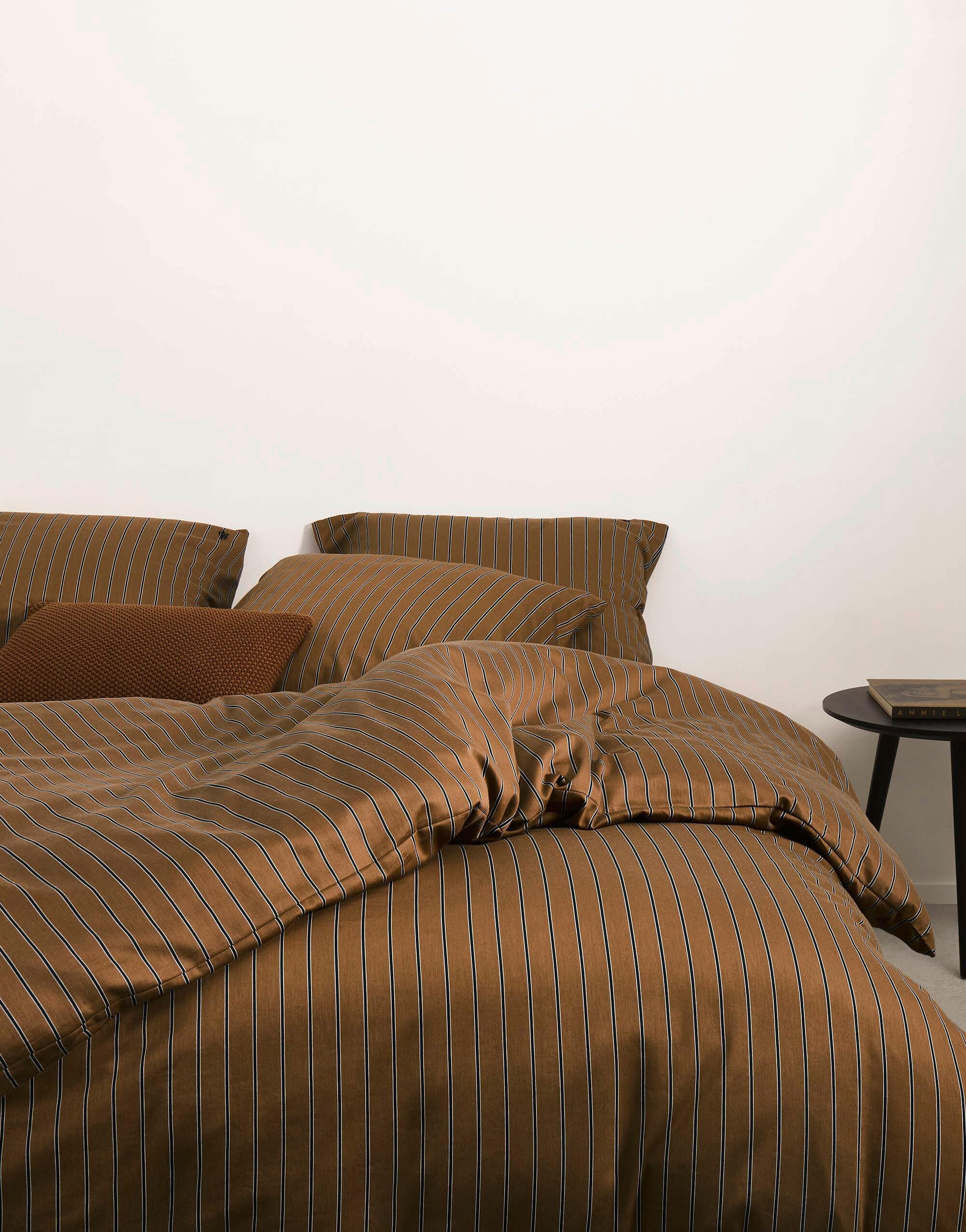 BETTWÄSCHE H/W 2021 Satin  - Braun, KONVENTIONELL (155/220cm) - Marc O'Polo