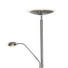 LED STOJACÍ LAMPA - barvy niklu, Design, kov/umělá hmota (28/180cm) - Boxxx