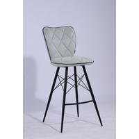 BARSKA STOLICA  svijetlo zelena  metal, tekstil      - svijetlo zelena/crna, Design, metal/tekstil (43,5/106,5/53cm) - Hom`in