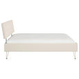 BETT 140/200 cm  in Champagner  - Champagner, Design, Holzwerkstoff/Textil (140/200cm) - Carryhome