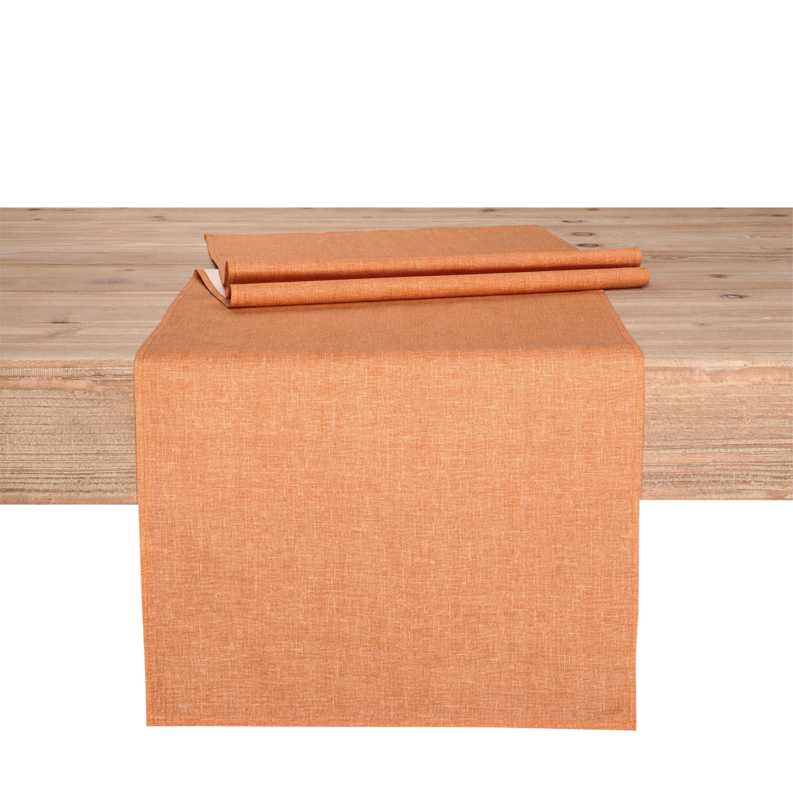 TISCHLÄUFER OSLO 40/140 cm  - Aprikose, Basics, Textil (40/140cm) - Peyer Syntex