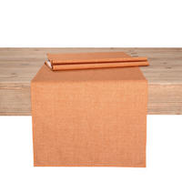 TISCHLÄUFER OSLO Textil Aprikose 40/140 cm  - Aprikose, Basics, Textil (40/140cm) - Peyer Syntex