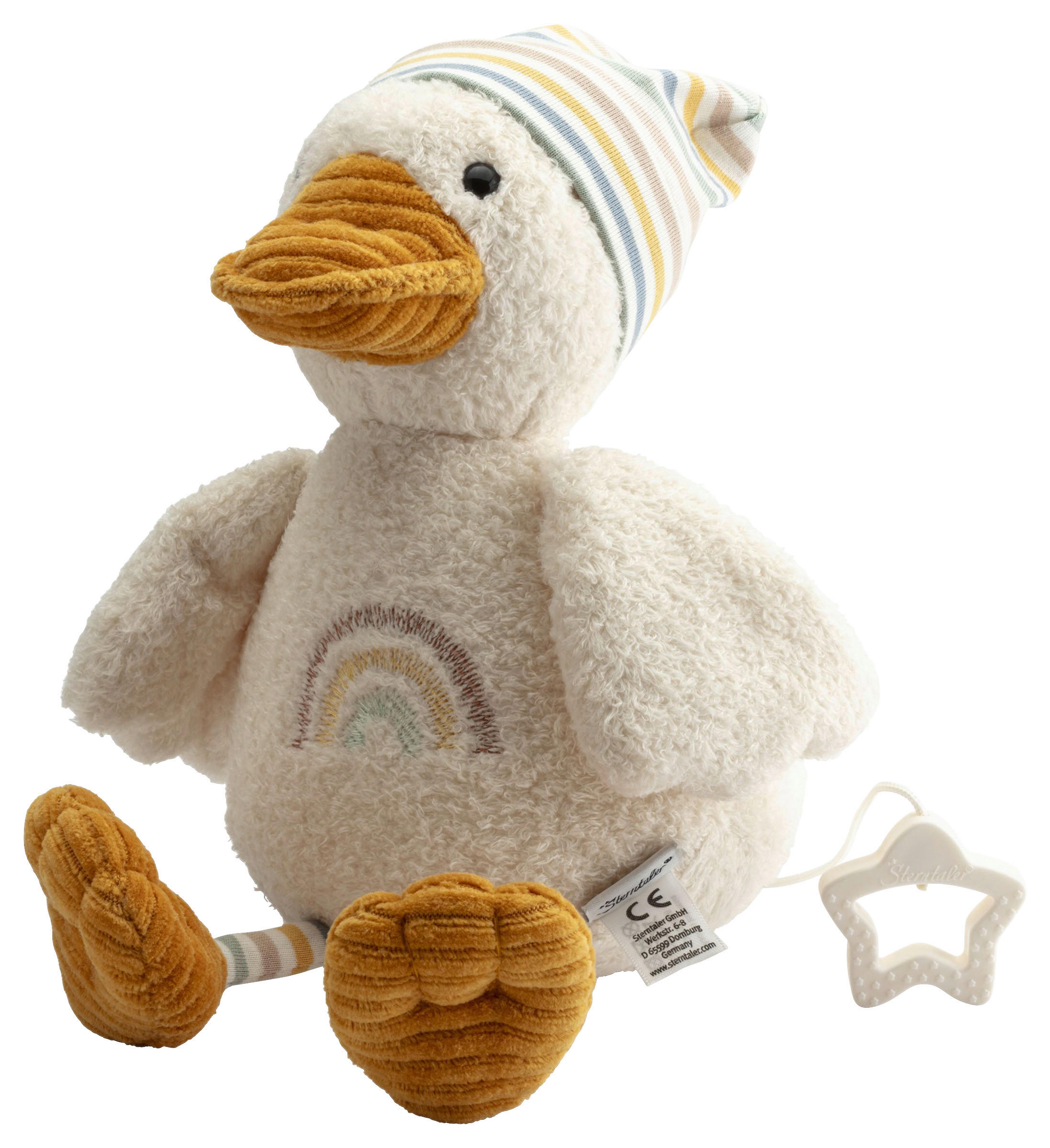 SPIELUHR Edda  - Creme, Basics, Textil (25/10/3cm) - Sterntaler
