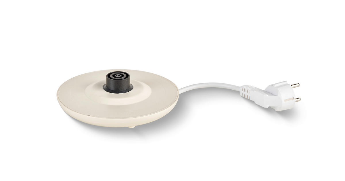 WASSERKOCHER 1.7 l  - Creme, Trend, Kunststoff/Metall (21,8/15,4/23,8cm) - Homeware Profession.