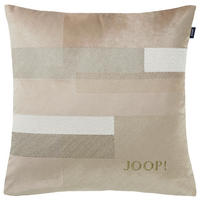 PREVLEKA BLAZINE 50/50 cm  - barve lešnika/barve šampanjca, Konvencionalno, tekstil (50/50cm) - Joop!