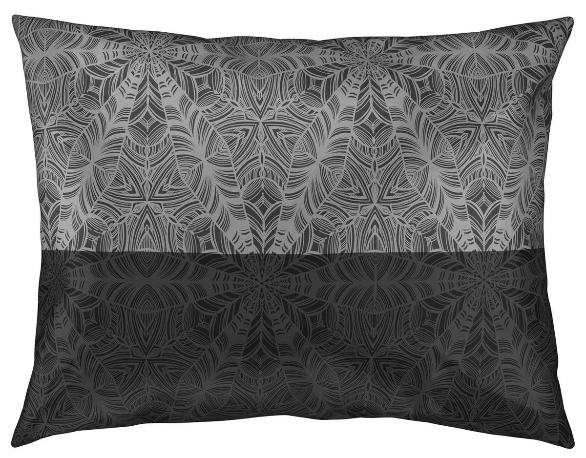 POSTEĽNÁ BIELIZEŇ, satén, čierna, 140/200 cm - čierna, Konventionell, textil (140/200cm) - Esposa