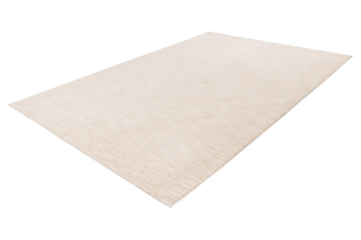FLACHWEBETEPPICH 200/290 cm Elfenbein rechteckig  - Elfenbein, Basics, Textil (200/290cm) - Kayoom