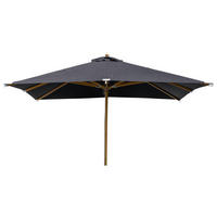 SONNENSCHIRM   - Schwarz, KONVENTIONELL (300/270/300cm) - Gardenson