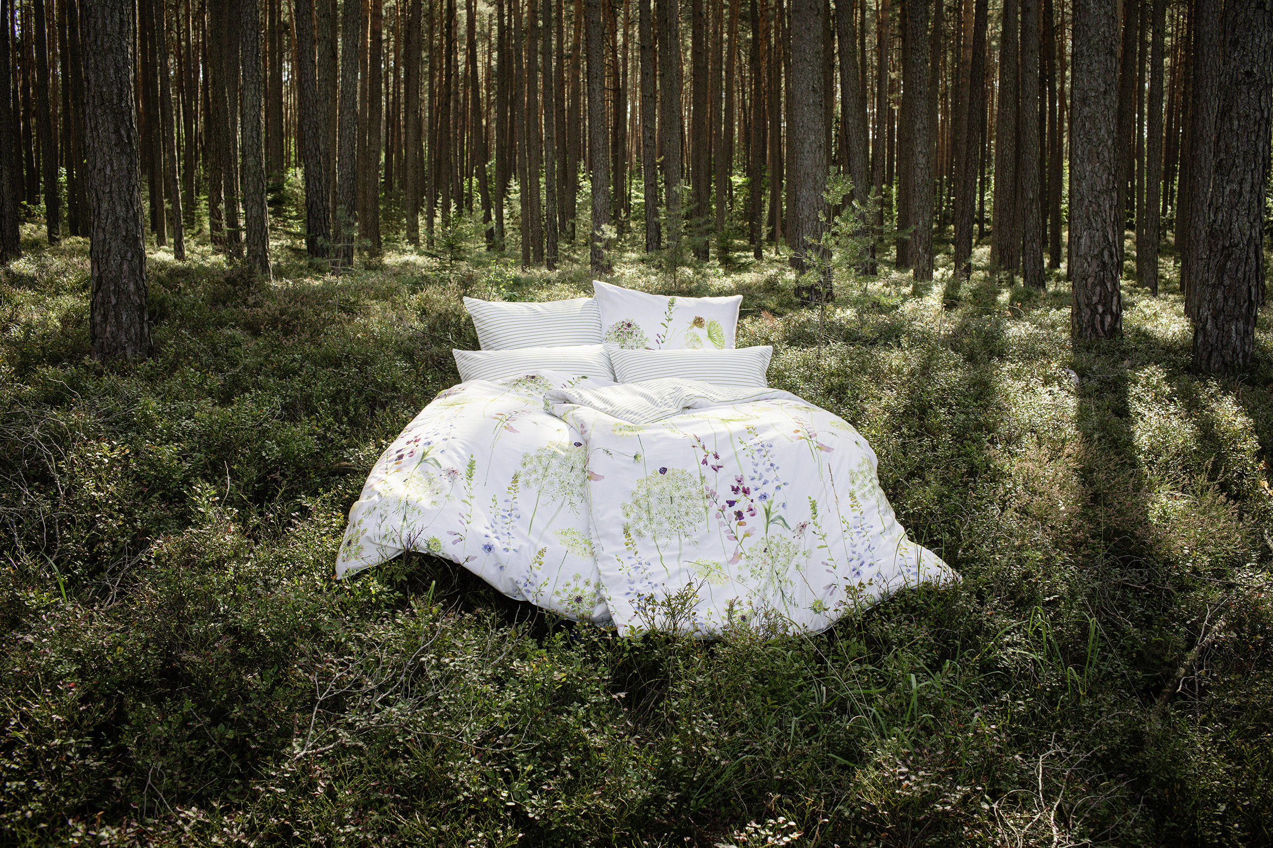 WENDEBETTWÄSCHE Isabella Makosatin 200/200 cm  - Grün, Design, Textil (200/200cm) - Estella