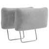 KOPFSTÜTZE - Hellgrau, KONVENTIONELL, Textil (50/25/12cm) - Sit & More