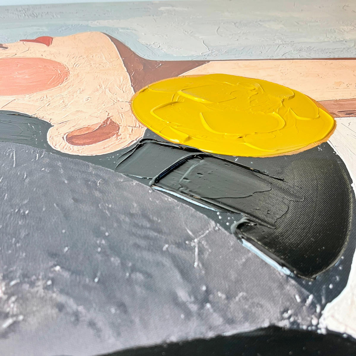 LEINWANDBILD Frauen 70/100 cm  - Multicolor, Basics, Holz/Textil (70/100cm)