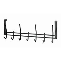 TÜRGARDEROBE  in Schwarz  - Schwarz, Metall (54/20/7cm)