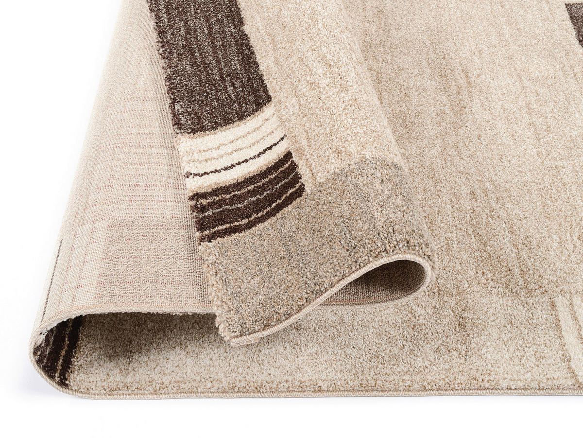 WEBTEPPICH 120/170 cm Palazzo Lobo  - Beige/Braun, KONVENTIONELL, Textil (120/170cm) - Novel